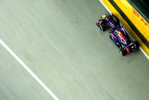 Sebastian Vettel lideró los Libres 2 en Singapur