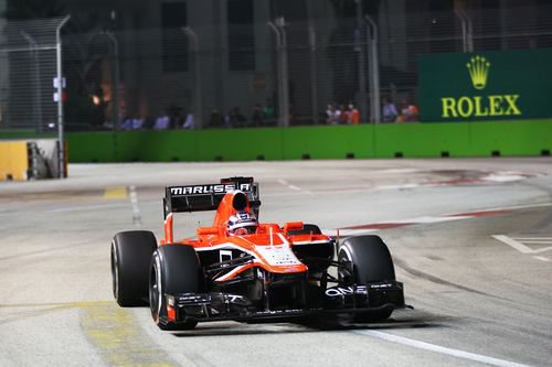 Libres 1 para Jules Bianchi en Singapur