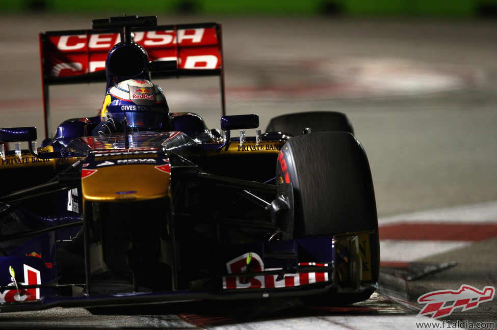 Jean Eric Vergne exprime el compuesto superblando