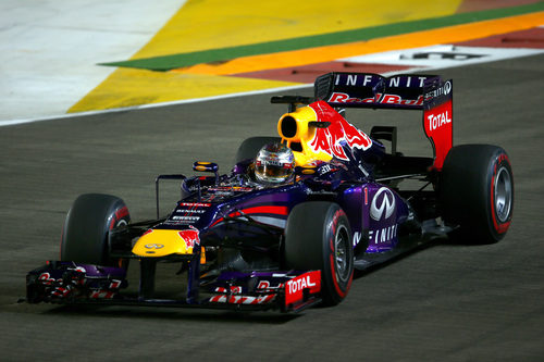 Sebastian Vettel estuvo imbatible en el GP de Singapur 2013