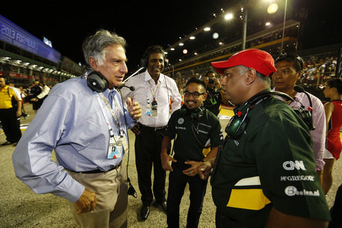 Tony Fernandes asistió al evento en Marina Bay