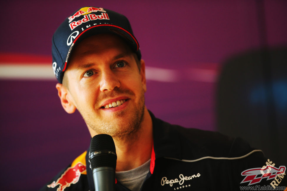 Rueda de prensa de Sebastian Vettel