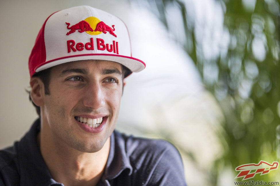 Daniel Ricciardo, entrevistado en Corea