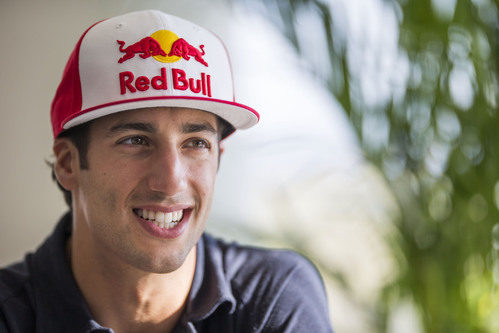 Daniel Ricciardo, entrevistado en Corea