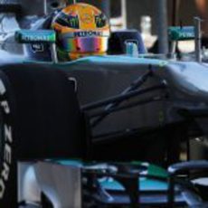 Lewis Hamilton, referencia en los libres