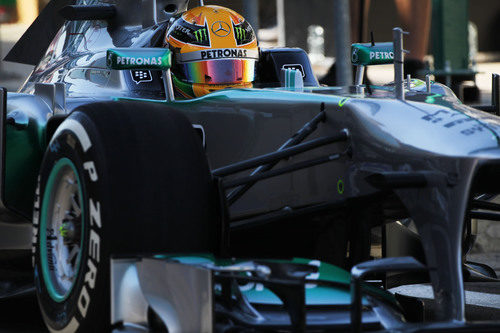 Lewis Hamilton, referencia en los libres