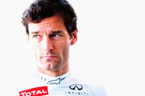 Cara seria para Mark Webber