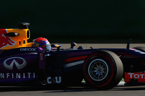 Sebastian Vettel rodando en Corea