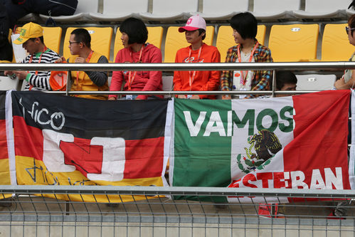 Curiosos fans de Sauber