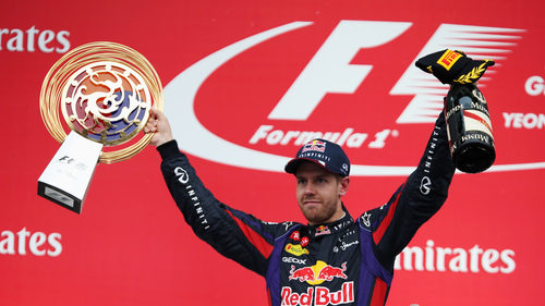 Octava victoria de la temporada para Sebastian Vettel