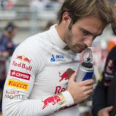 Jean Eric Vergne se prepara para el GP de Corea 2013