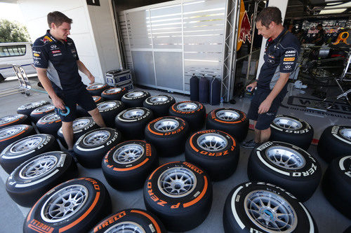 Neumático duro y medio para el GP de Japón