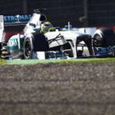 Nico Rosberg disputa los Libres 2 del GP de Japón