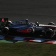 Neumático medio para Jenson Button