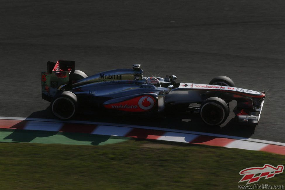 Neumático medio para Jenson Button
