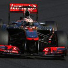 Jenson Button tuvo buen ritmo en los entrenamientos