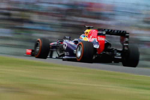 Sebastian Vettel lideró la primera jornada en Japón