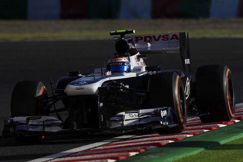 Valtteri Bottas completa el programa de Williams