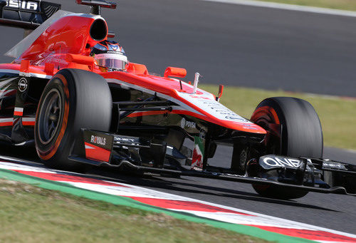 Jules Bianchi no participó en los Libres 2 de Japón