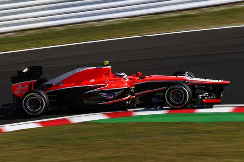 Max Chilton cumple el programa de Marussia