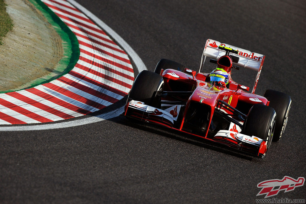 Felipe Massa clasificó quinto en Suzuka