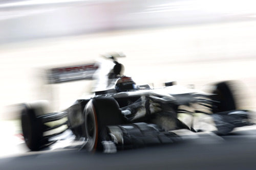 Valtteri Bottas 'vuela' en Suzuka