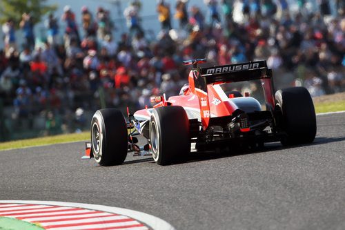 Jules Bianchi marcó el peor tiempo en la Q1