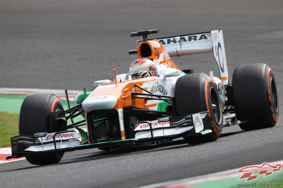 Paul di Resta disputa la clasificación en Japón