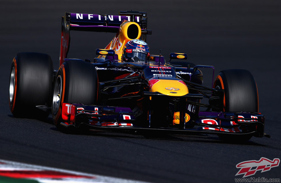 Sebastian Vettel tuvo que pelear con su RB9 sin KERS