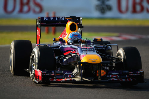 Sebastian Vettel salió tercero y ganó en Japón