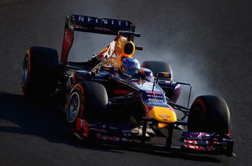 Pasada de frenada de Sebastian Vettel