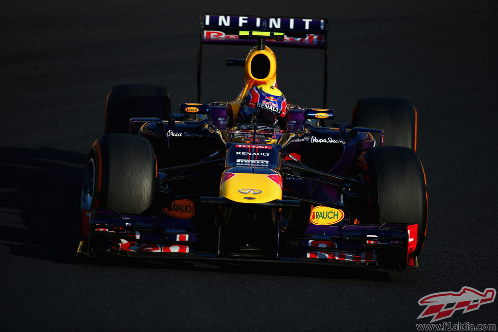 Mark Webber tuvo buen ritmo en Suzuka