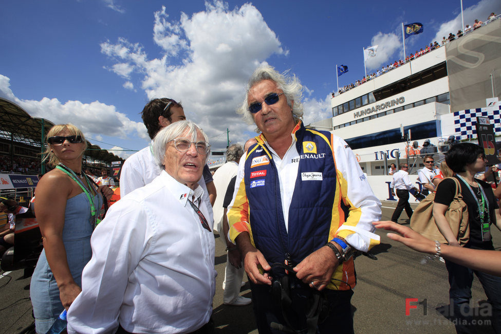 Briatore y Ecclestone