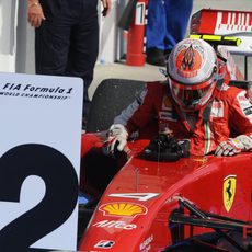 Raikkonen acaba segundo