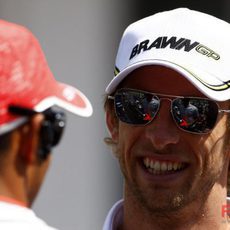 Button y Hamilton