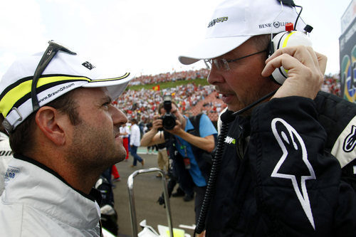 Barrichello y Brawn