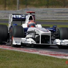 Kubica en el GP de Hungría