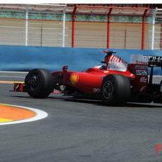 Raikkonen en la pista