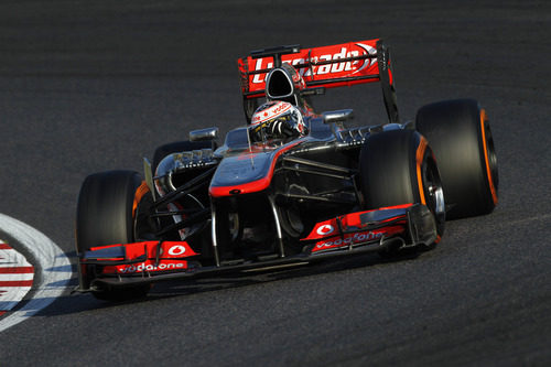 Jenson Button terminó noveno en Japón