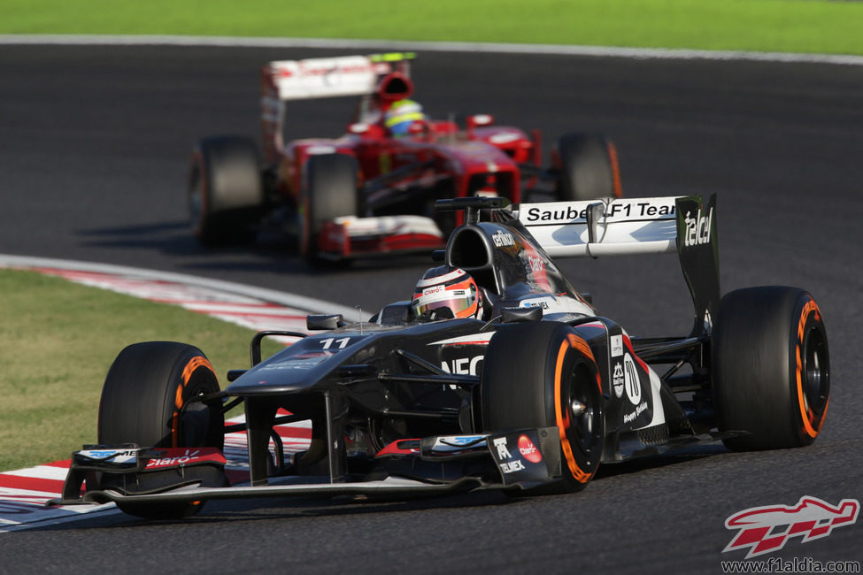 Nico Hülkenberg terminó sexto en Japón