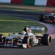 Esteban Gutiérrez logra los primeros puntos de su carrera