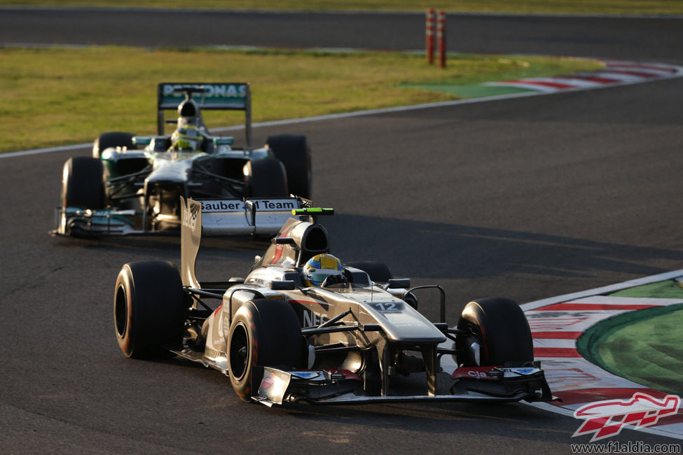 Esteban Gutiérrez puntuó en Japón