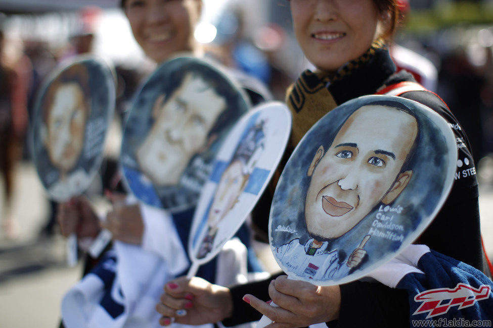 Los aficionados japoneses son los más agradecidos de todo el Campeonato