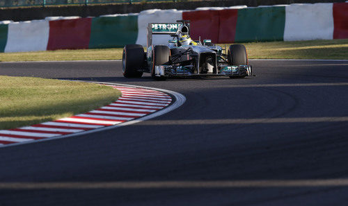 Nico Rosberg luchó pero al final sólo pudo salvar dos puntos