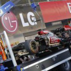 Kimi Räikkönen se quedó sin gasolina tras el GP de Japón