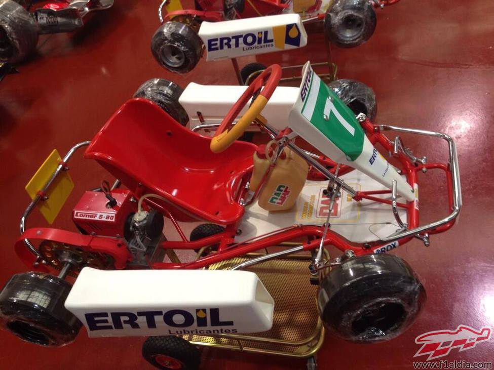 Uno de los karts de Fernando Alonso