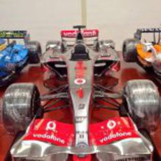 El McLaren MP4-22, presente