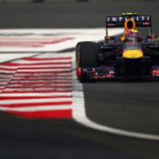 Mark Webber consiguió ser segundo en las dos sesiones de libres del viernes