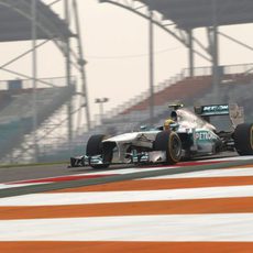 Compuesto blando para Lewis Hamilton en la India
