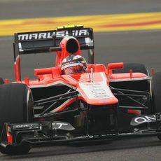 Nuevas piezas en el coche de Max Chilton